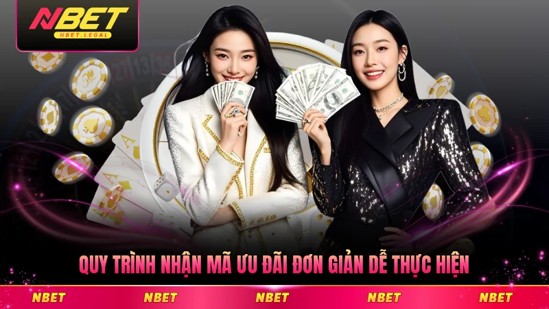 Quy trình nhận mã ưu đãi đơn giản dễ thực hiện