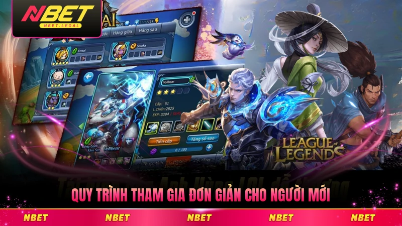Quy trình tham gia đơn giản cho người mới dễ hiểu